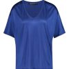 Tops Expresso | Glanzend V-Hals T-Shirt