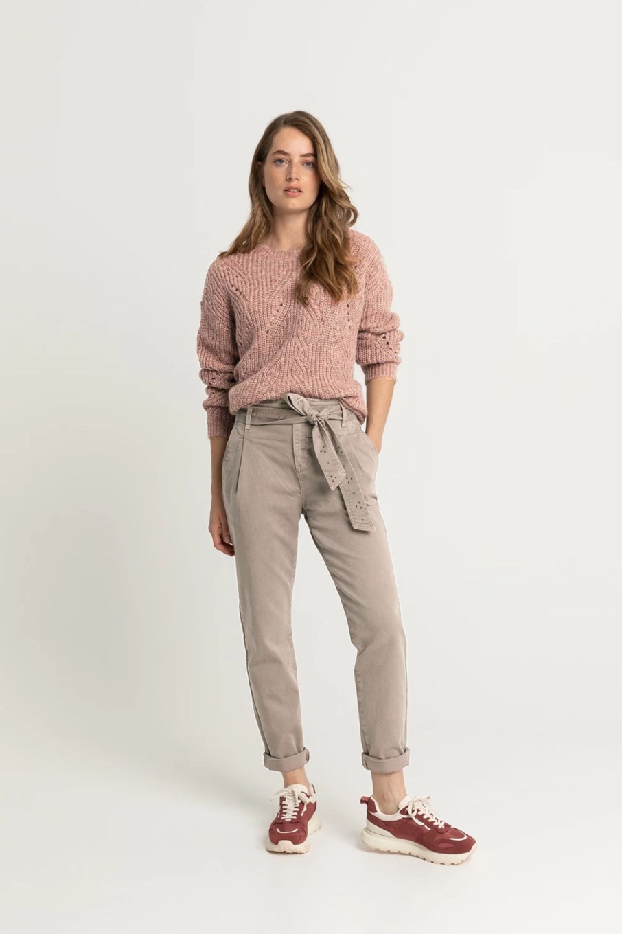 Broeken Expresso | Broek Met Ceintuur