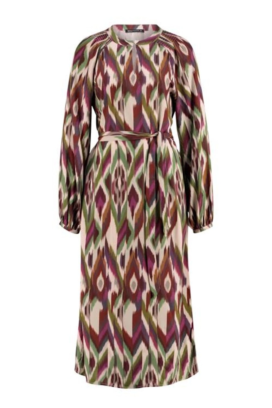 Jurken Expresso | Jurk Met Ikat Print