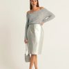 Rokken Expresso | Rok Metallic Pu-Leer