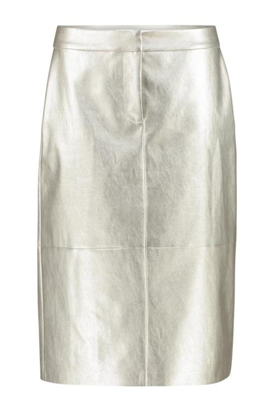 Rokken Expresso | Rok Metallic Pu-Leer