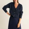 Knitwear Expresso | Wolmix Vest Met Lurex