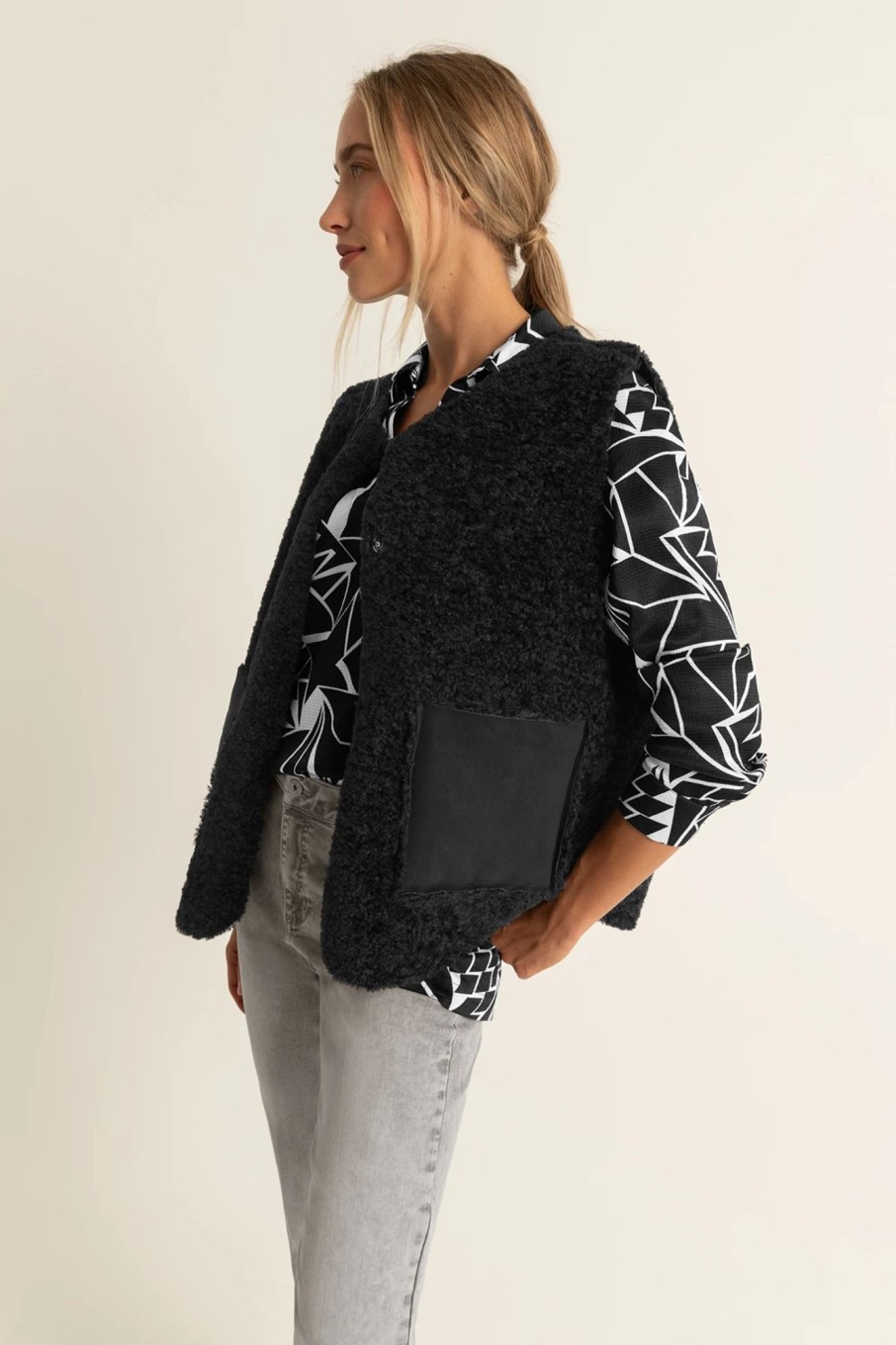 Blazer - Jasjes Expresso | Lammy Bodywarmer