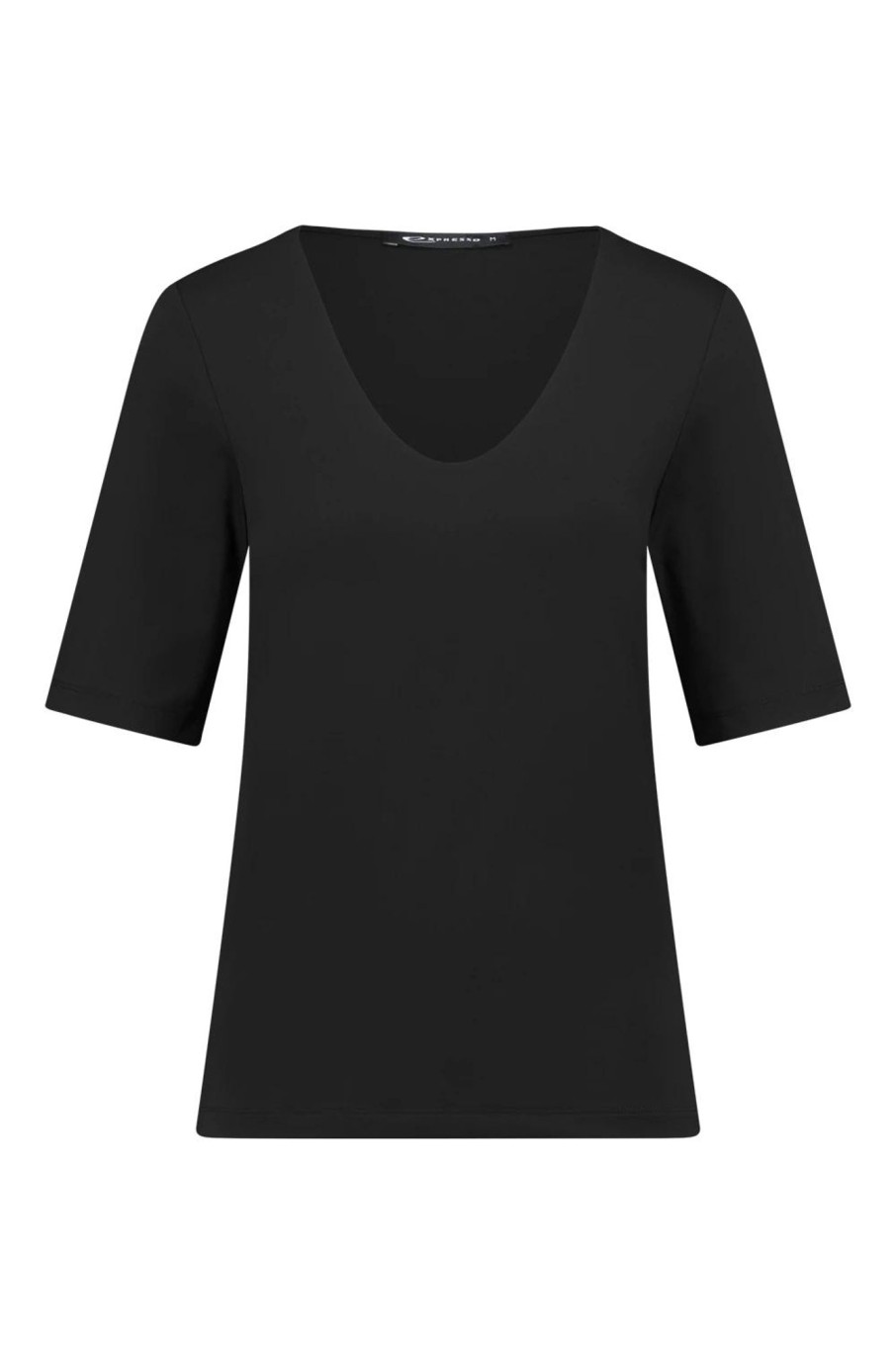 Basics Expresso | T-Shirt Driekwart Mouwen