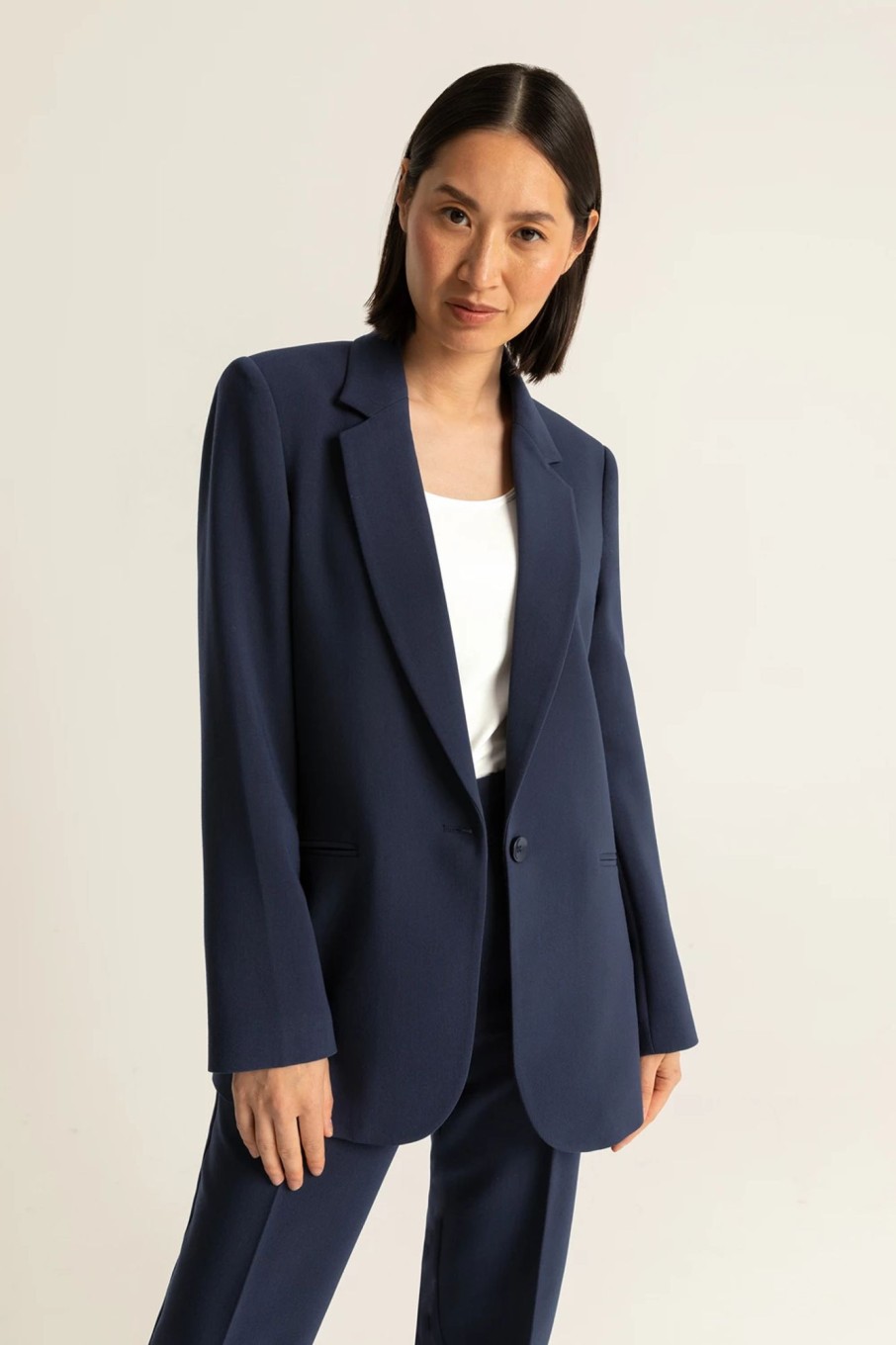 Basics Expresso | Langere Blazer