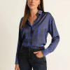 Blouses Expresso | Printblouse Satijn