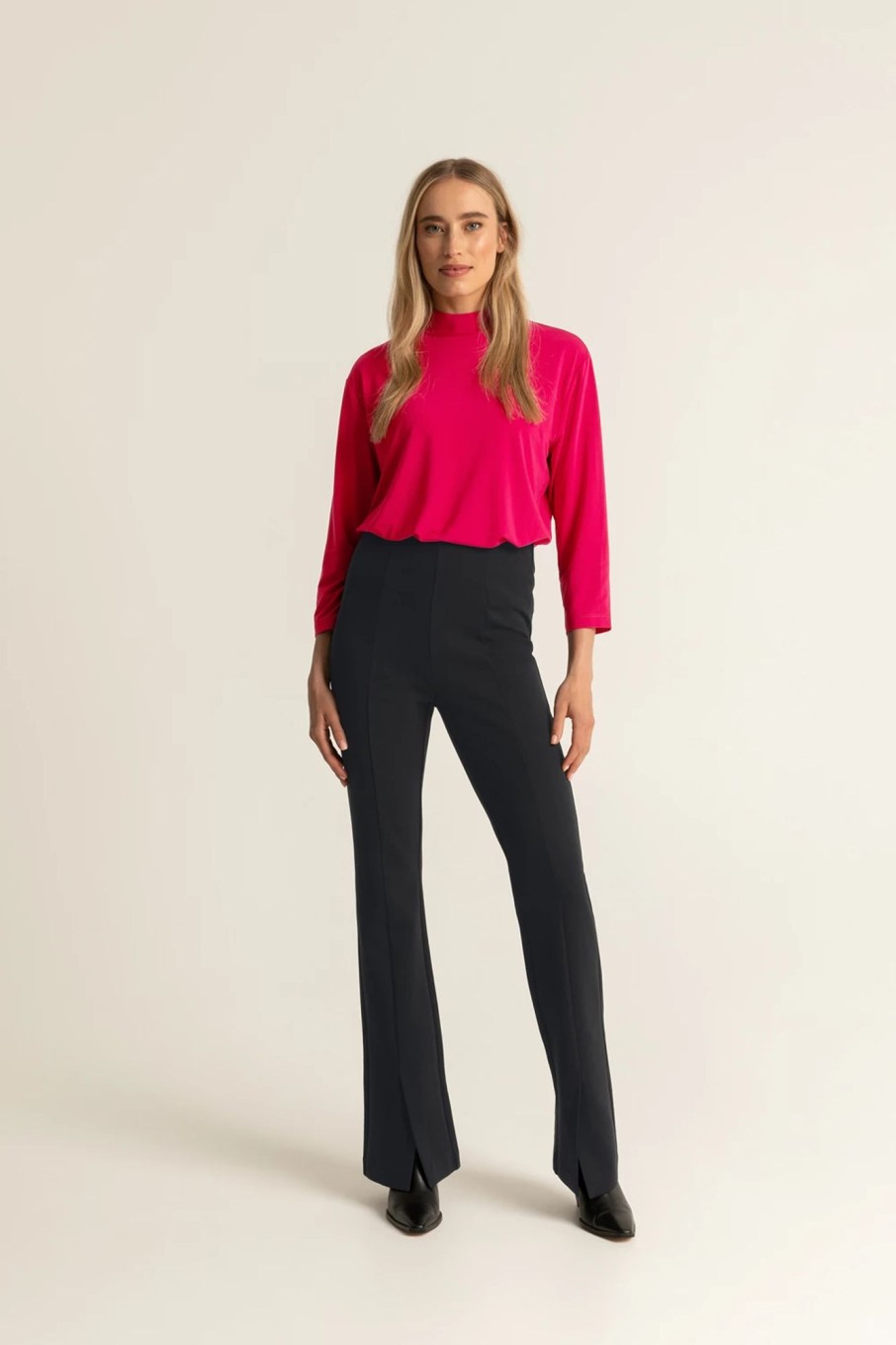 Broeken Expresso | Flared Stretch Broek