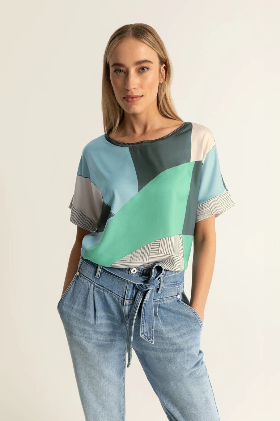 Tops Expresso | Multicolour Print Top