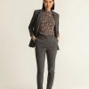 Broeken Expresso | Stretch Jacquard Broek