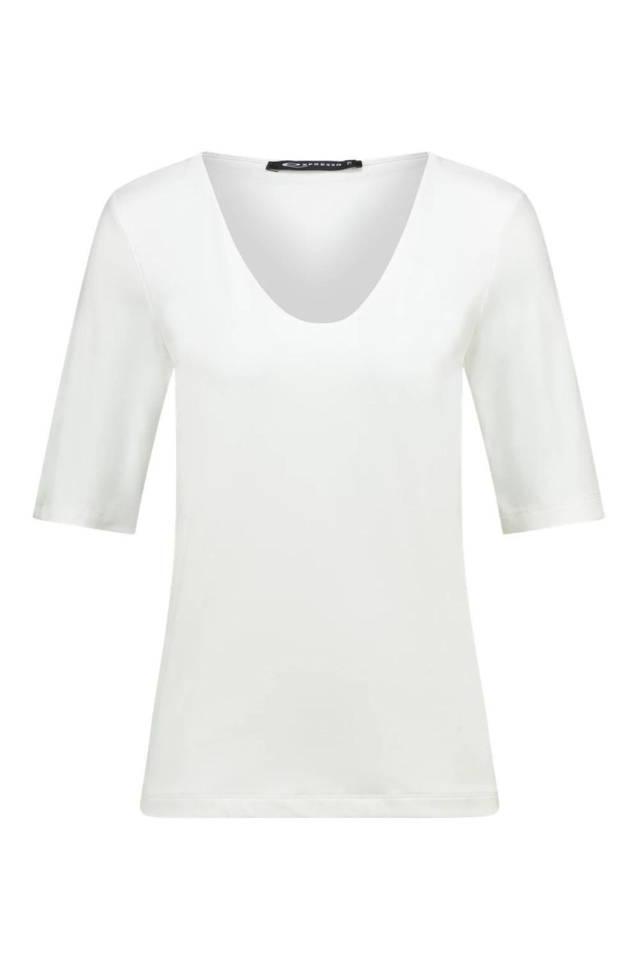 Basics Expresso | T-Shirt Driekwart Mouwen