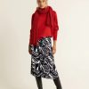 Rokken Expresso | Midi-Rok Grafische Print