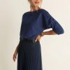 Vesten Expresso | Boothalstrui Met Lurex