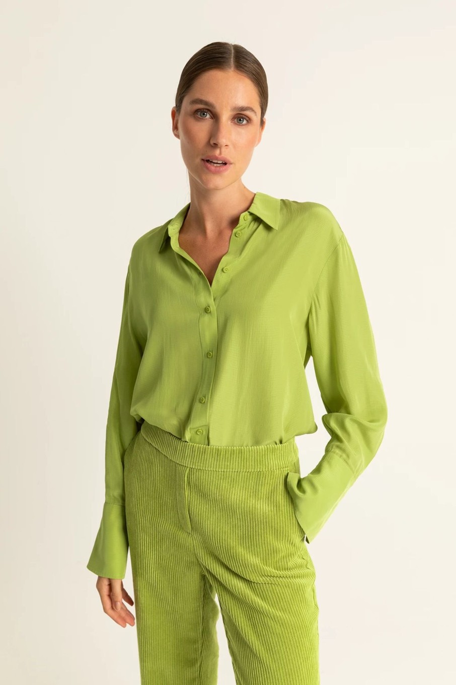 Blouses Expresso | Blouse Seersucker Satijn