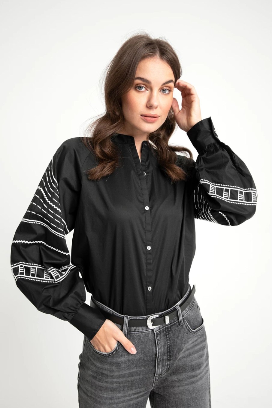 Blouses Expresso | Blouse Met Borduur